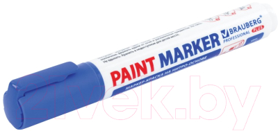 Маркер-краска Brauberg Professional Plus Extra / 151453 (синий)