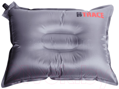 Подушка туристическая BTrace Basic / M0210 (43x34x8,5см, серый)