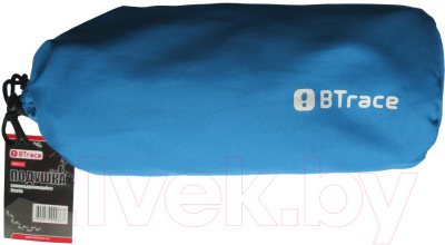 Подушка туристическая BTrace Elastic / M0213 (50x30x16.5см, синий)