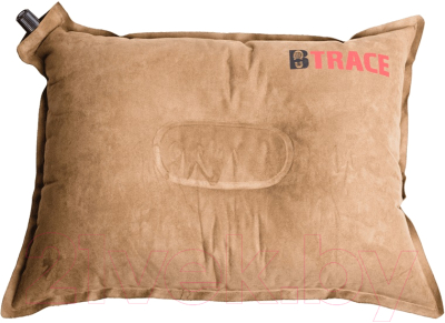 Подушка туристическая BTrace Warm / M0209 (43x34x8.5см, коричневый)