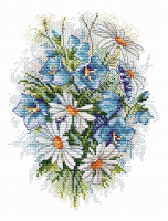 Набор для вышивания М.П.Студия Луговые цветы / 5191763 - 