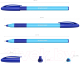 Миниатюра изображения товара Ручка шариковая Erich Krause U-109 Neon Stick&Grip / 47612 (синий)