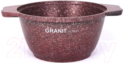 Кастрюля Kukmara Granit Ultra Red кга12а
