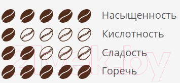 Кофе в зернах 9BAR Бразильская смесь 70% Арабика 30% Робуста (1кг)