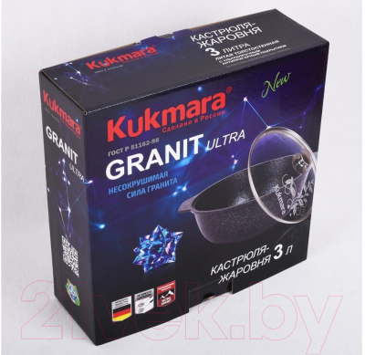 Жаровня Kukmara Granit Ultra Original жго31а