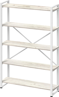 Стеллаж Millwood Neo Loft СН-4 Л (дуб белый Craft/металл белый) -