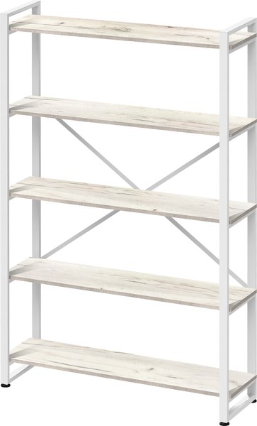 Стеллаж Millwood Neo Loft СН-4 Л (дуб белый Craft/металл белый)