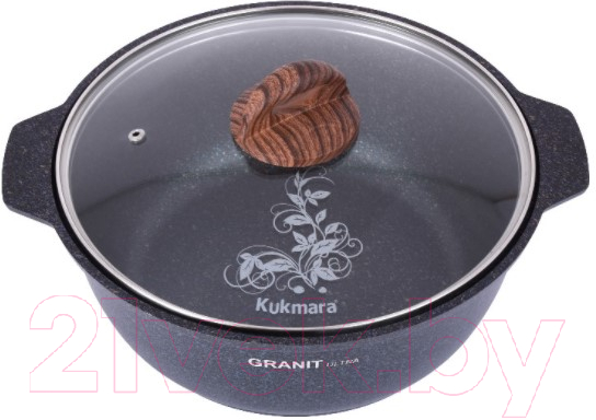 Жаровня Kukmara Granit Ultra Blue жгг41а