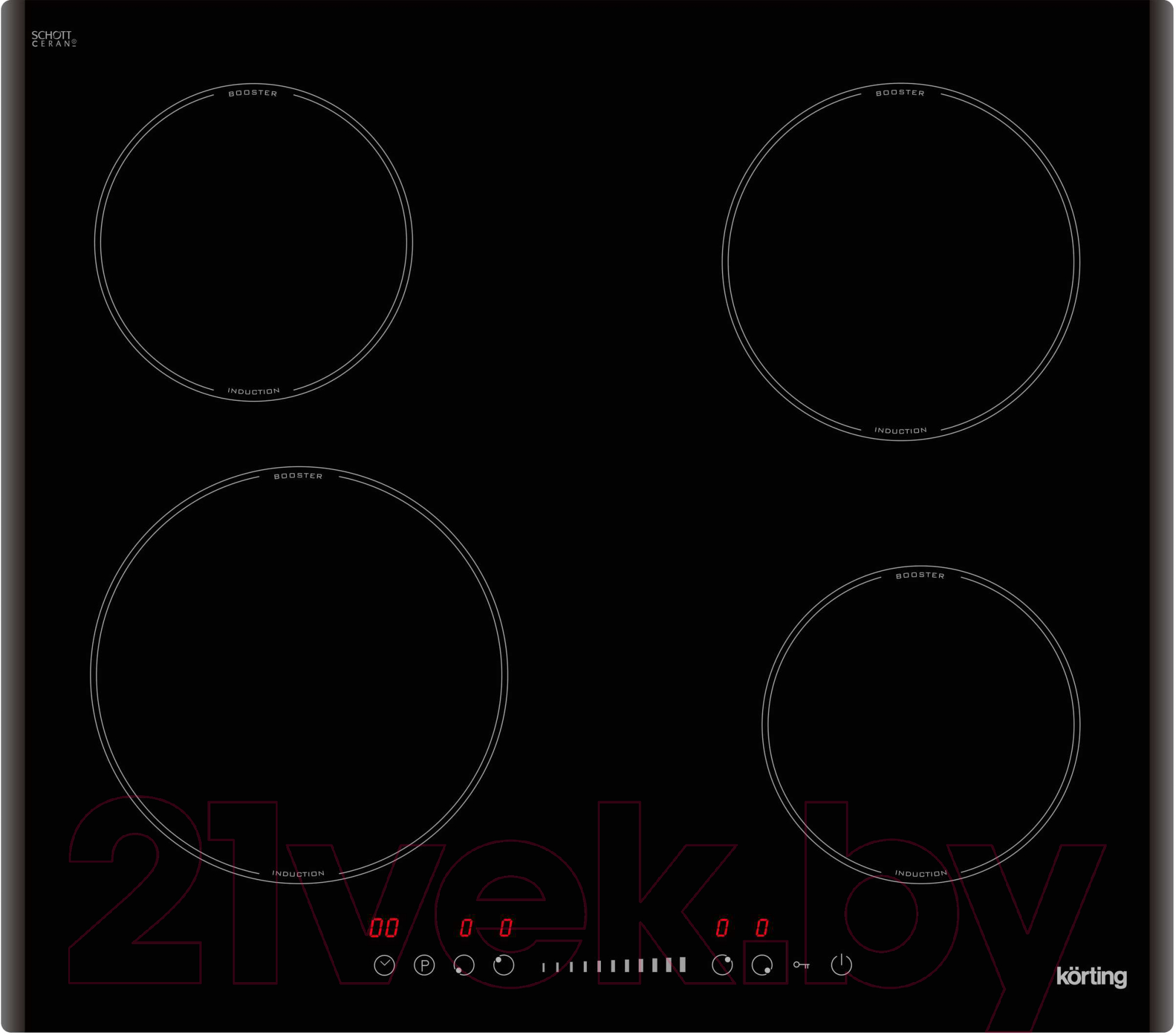 Индукционная варочная панель Korting HI 64540 B