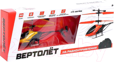 Радиоуправляемая игрушка Автоград Вертолет. Крутой вираж / 7182972 (красный)