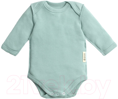 Боди для малышей Amarobaby Nature / AB-OD20-NM2/34-80 (мятный, р.80)