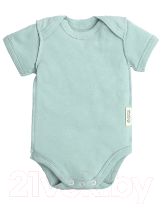 Боди для малышей Amarobaby Nature / AB-OD20-NM1/34-62 (мятный, р.62)