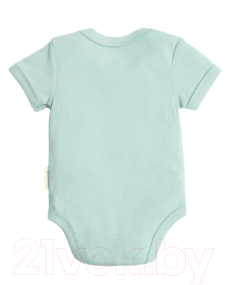 Боди для малышей Amarobaby Nature / AB-OD20-NM1/34-62 (мятный, р.62)