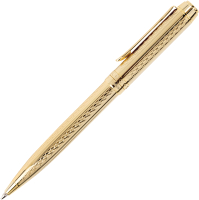 Ручка шариковая имиджевая Galant Graven Gold / 140466 (синий) - 