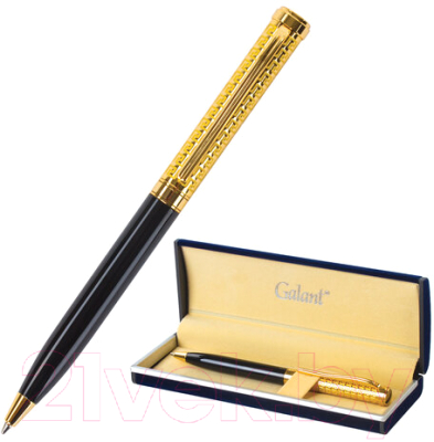 Ручка шариковая имиджевая Galant Empire Gold / 140960 (синий)