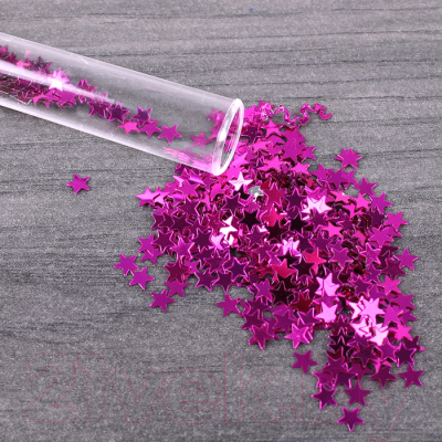 Изображение товара Блестки для декорирования Darvish Фигурные звездочки / DV-9763 (6цв)