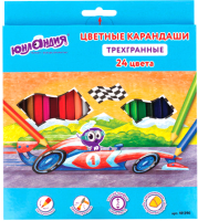 

Набор цветных карандашей Юнландия, Юнландик быстрее всех / 181390