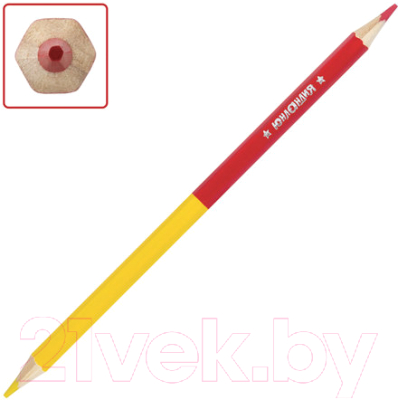 Набор цветных карандашей Юнландия Гляделки / 181371 (24цв)