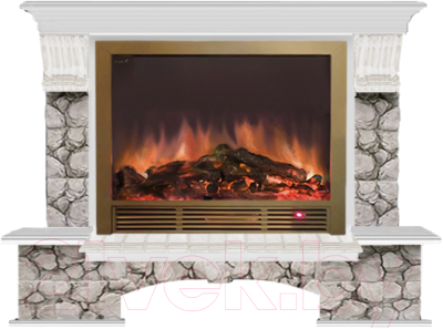 

Каминокомплект Glenrich, Бостон Sharm 33 Brass