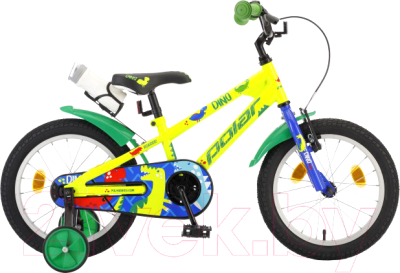 

Детский велосипед Polar Bike, Junior 16 Дино / B162S01200