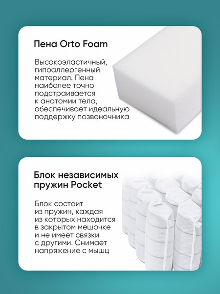 Купить Матрас Askona Halal Destek 160x200 в Бресте