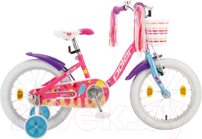 

Детский велосипед Polar Bike, Junior 16 Мороженое / B162S01205