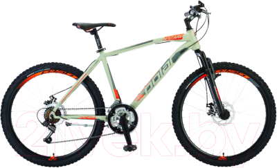 Велосипед Polar Bike Wizard 2.0 / B262S04201 (XL, серебристый/оранжевый)