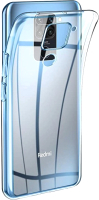 Чехол-накладка Case Better One для Redmi Note 9 (прозрачный) - 
