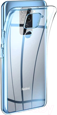Чехол-накладка Case Better One для Redmi Note 9 (прозрачный)