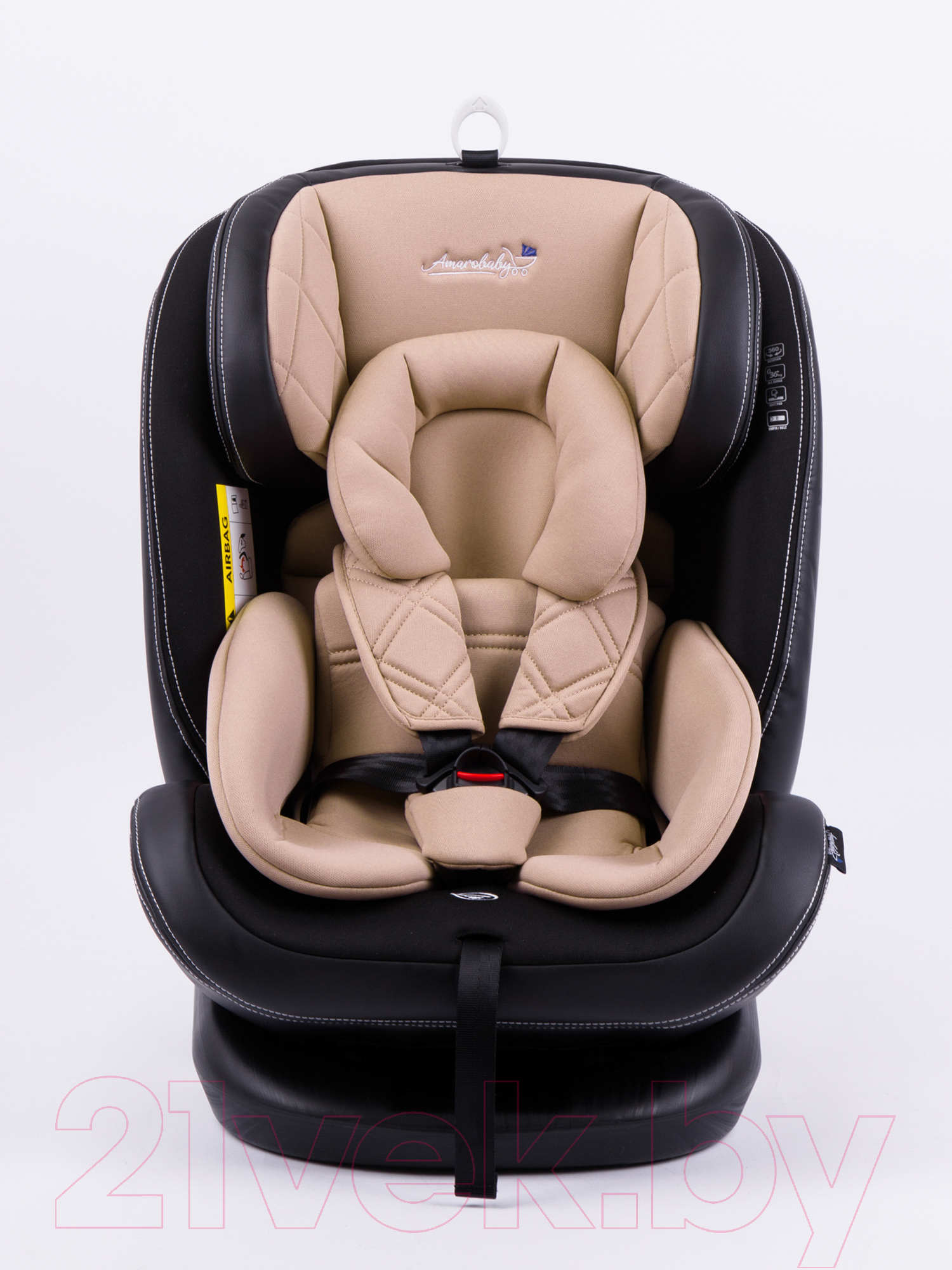 Автокресло Amarobaby Isofix ST-3 / AMARO-2003-Be (бежевый)