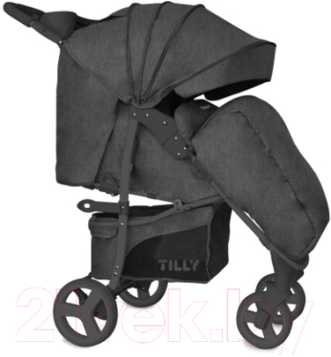 Детская прогулочная коляска Baby Tilly Twist T-164 (Diamond Grey)