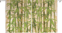 Шторы JoyArty Зеленеющий бамбук / pox_15761 (145x180) - 