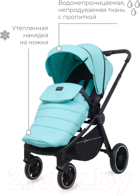 Детская универсальная коляска Rant Flex 2 в 1 / RA062 (Aruba Blue)