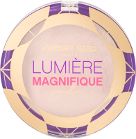 Пудра компактная Vivienne Sabo Lumiere Magnifique сияющая тон 01 светло-бежевый (6г) - 