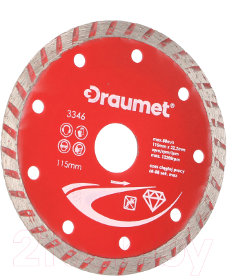 

Отрезной диск алмазный Draumet, 3346