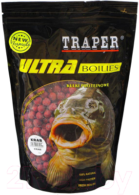 

Прикормка рыболовная Traper, Краб 16мм / 436266