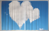 Шторы JoyArty Облака в форме сердца / pox_22893 (145x180) - 