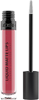 Жидкая помада для губ GOSH Copenhagen Liquid Matte Lips 004 Chinese Rouge (4мл) - 