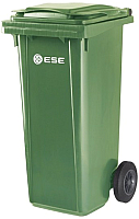 Контейнер для мусора Ese 120л (зеленый) - 