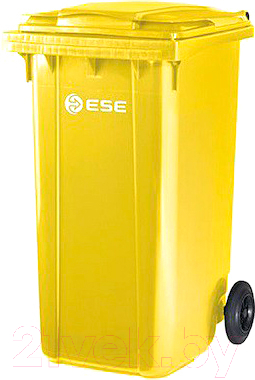 Контейнер для мусора Ese 120л (желтый)