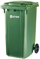 Контейнер для мусора Ese 240л (зеленый) - 