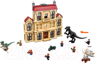 Конструктор Lego Jurassic World Нападение Индораптора в поместье Локвуд 75930