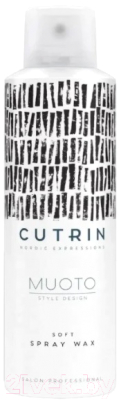 

Спрей для укладки волос Cutrin, Muoto Soft Spray Wax невесомый спрей-воск