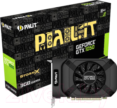 Видеокарта Palit GeForce GTX 1050 StormX 3GB (NE51050018FE-1070F)