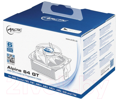 Кулер для процессора Arctic Alpine 64 GT (UCACO-P1600-GBA01)