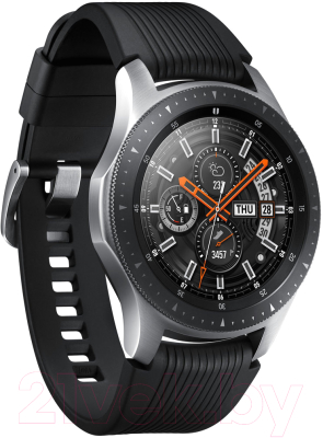 Умные часы Samsung Galaxy Watch 46mm / SM-R800NZSASER (серебристая сталь)