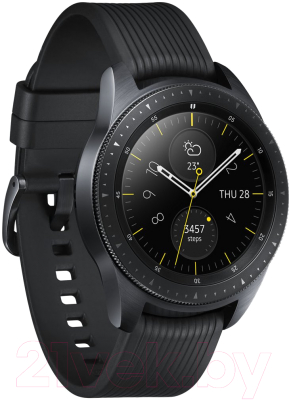 Умные часы Samsung Galaxy Watch 42mm / SM-R810NZKASER (глубокий черный)