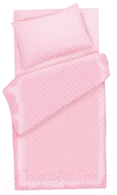 Комплект постельный для малышей Alis Отечественная бязь 3 (розовый)