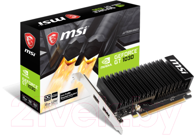 Видеокарта MSI GT 1030 2GHD4 LP OC 2GB DDR4