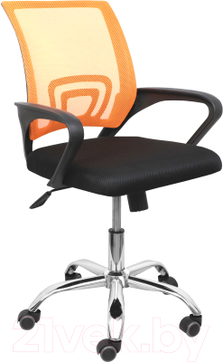 Кресло офисное AksHome Ricci (оранжевый/черный)